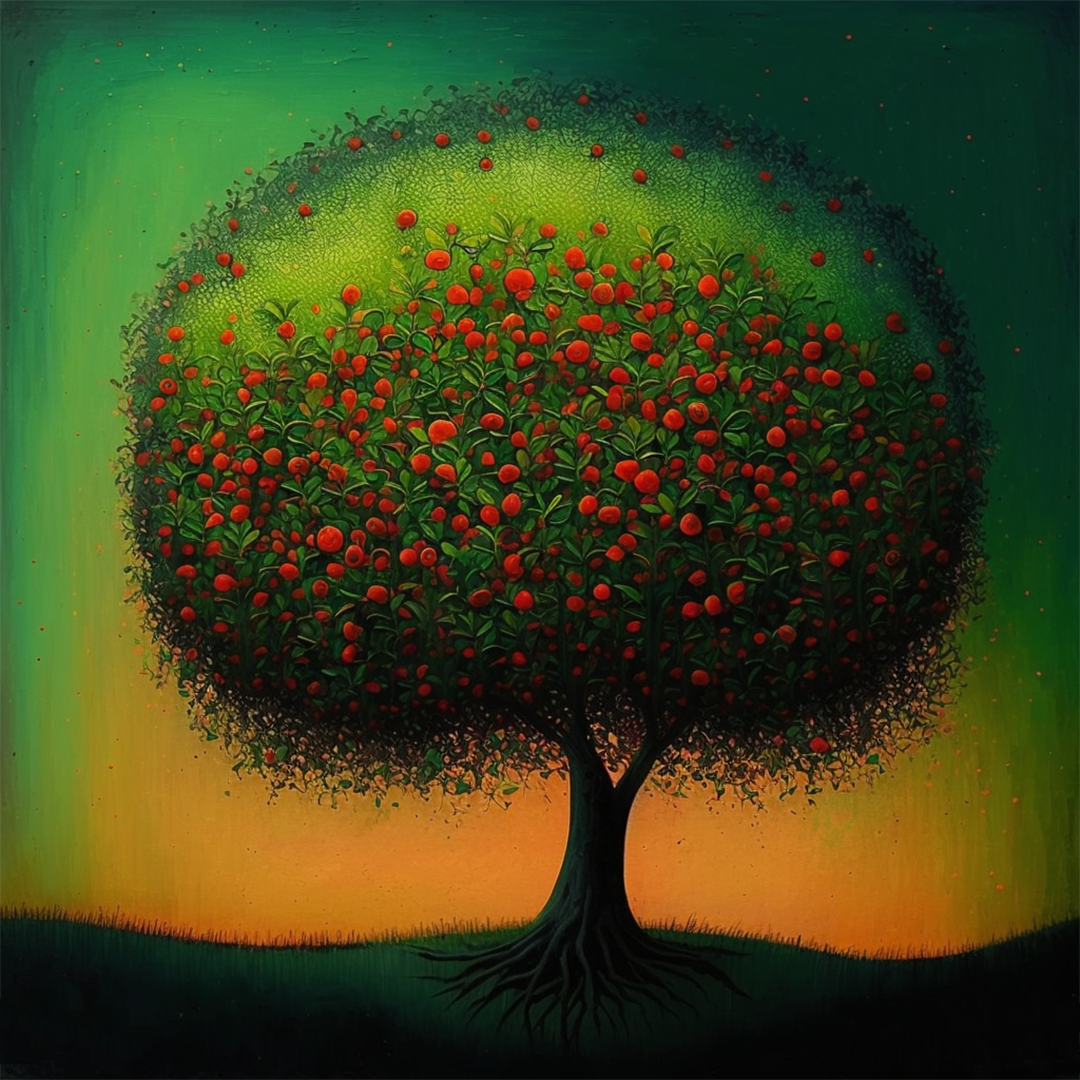 The Pomegranate, Apple-Tree, and Bramble panel 4